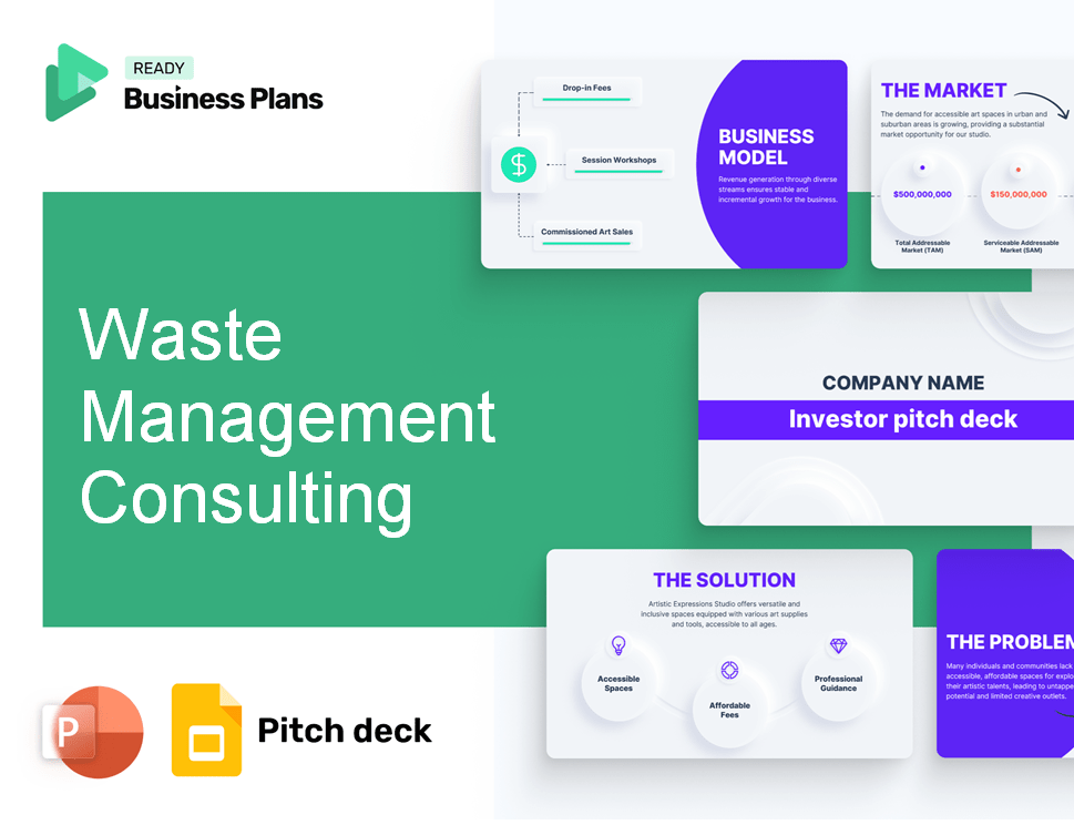 Waste Management Consulting Pitch Deck
