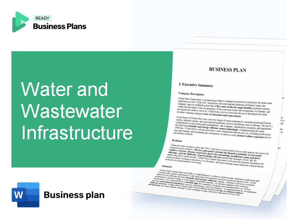Water and Wastewater Infrastructure Business Plan