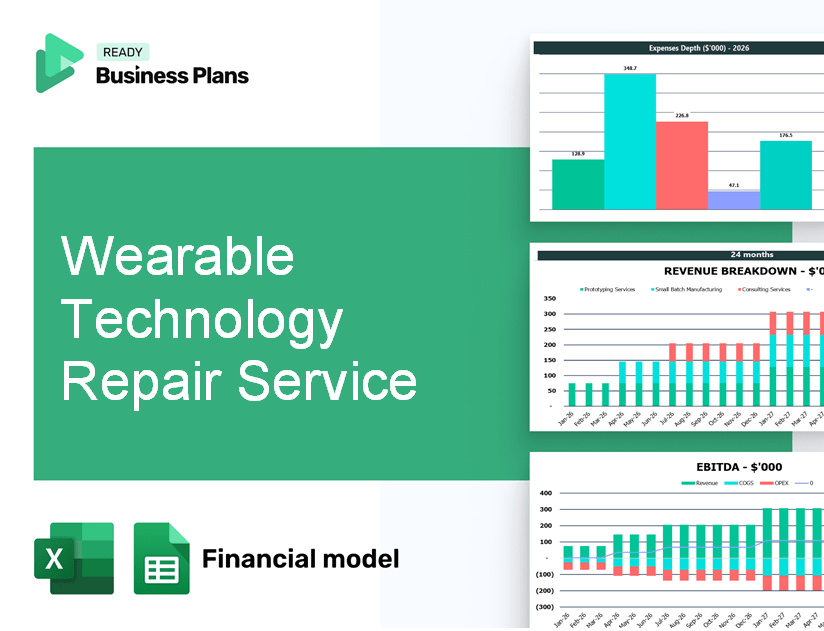 Wearable Technology Repair Service Financial Model