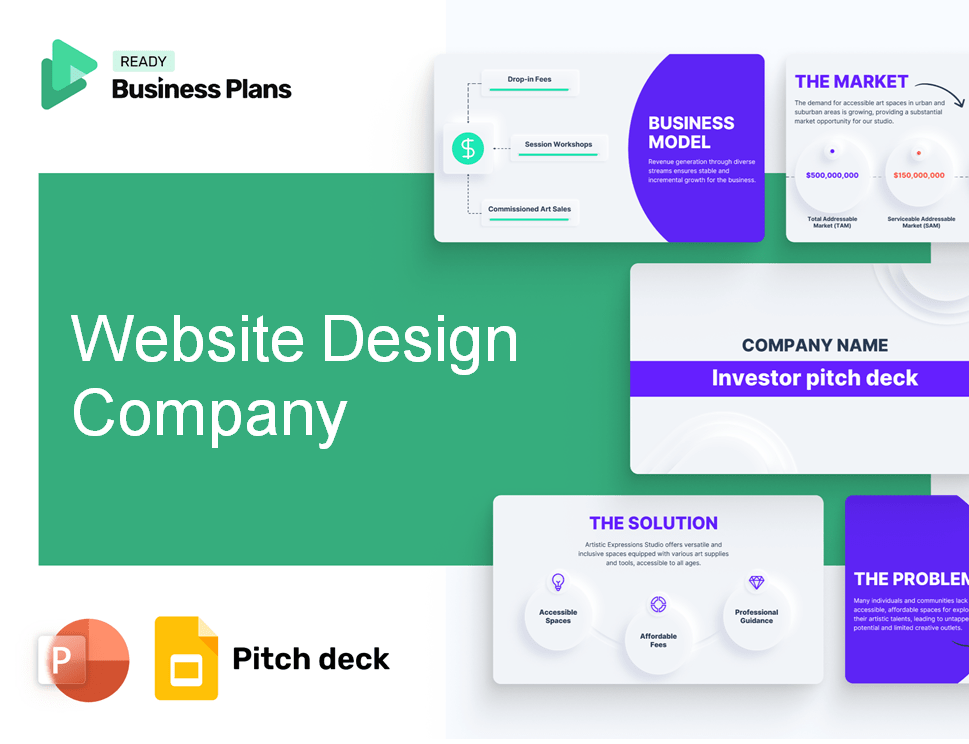 Website Design Company Pitch Deck