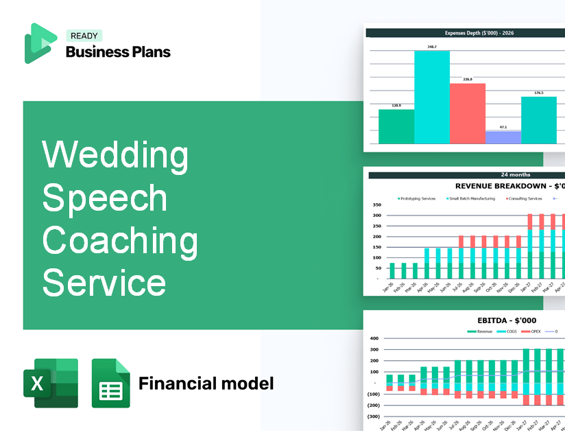 Wedding Speech Coaching Service Financial Model