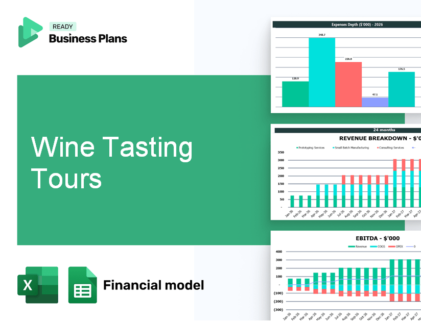 Wine Tasting Tours Financial Model